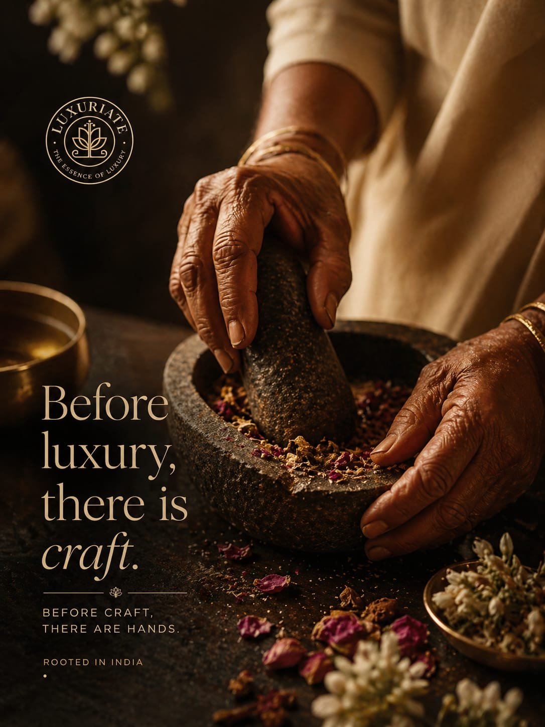 Before luxury, there is craft.