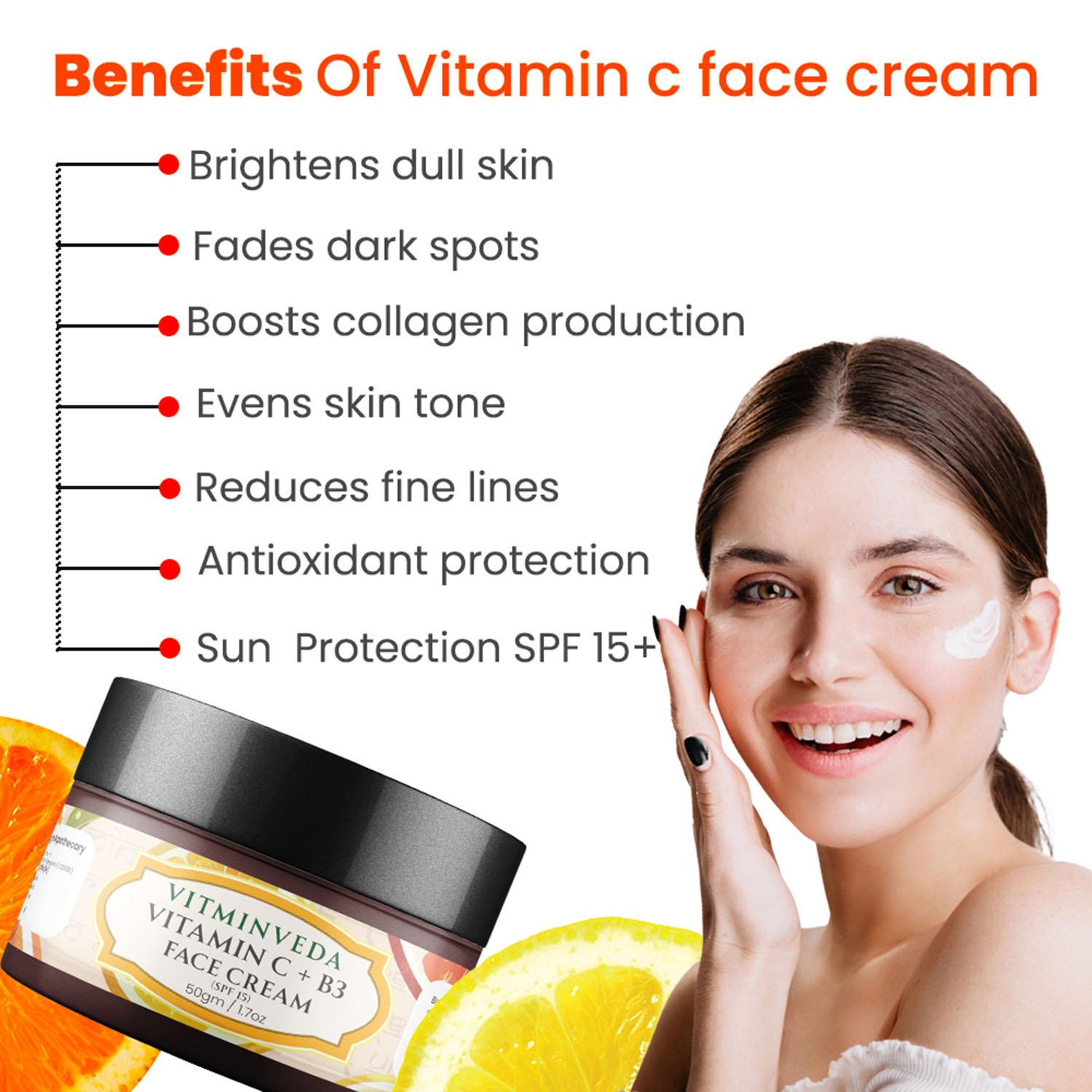 Vitamin C Face Cream - 50gm — View 2