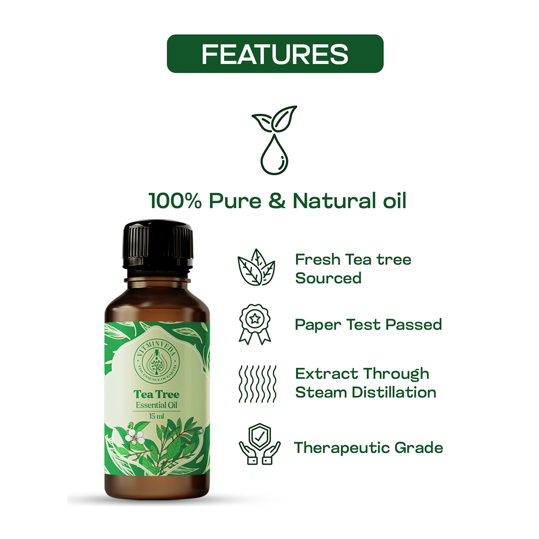 Tea Tree Essential Oil 15ml — View 2