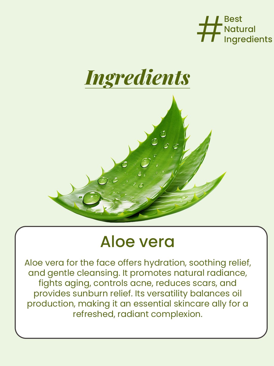 Natural Aloe Vera Face Wash 100ml — View 6