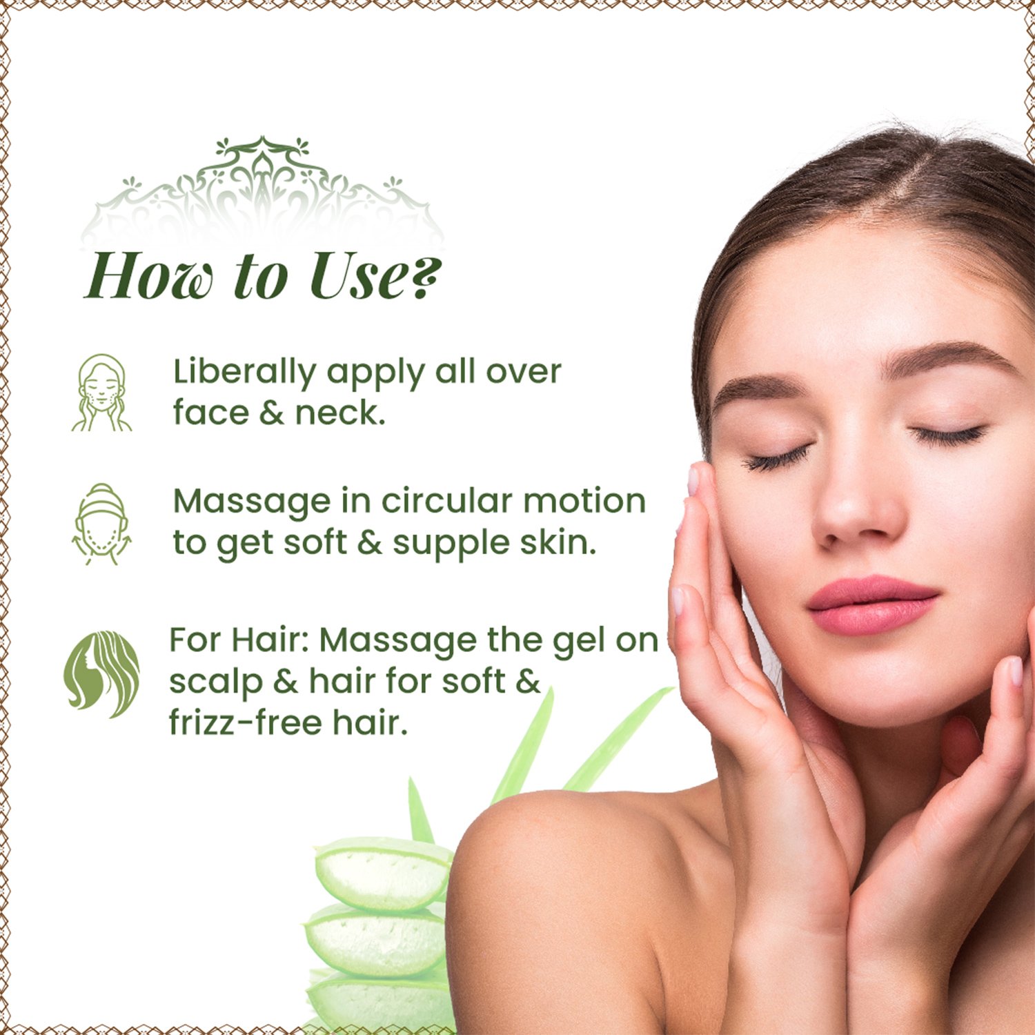 Pure Aloe Vera Gel - 100gm — View 4