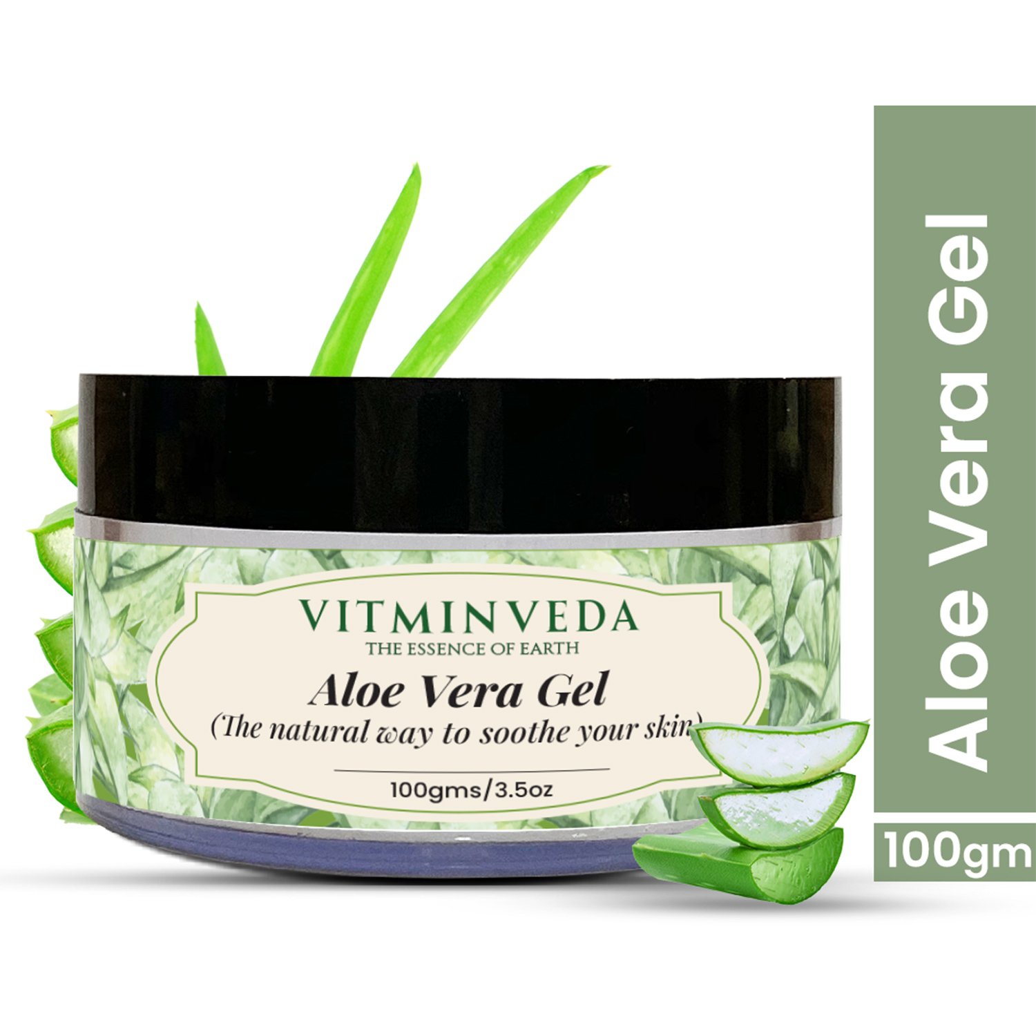 Pure Aloe Vera Gel - 100gm — View 5