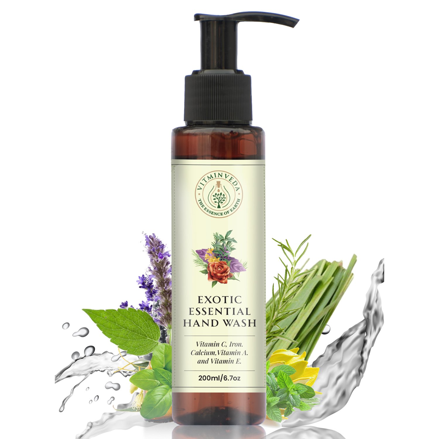 Exotic Essentials Hand Wash 200ml — View 2