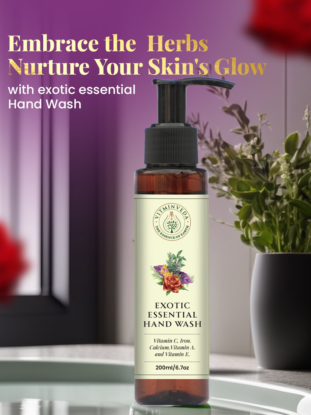 Exotic Essentials Hand Wash 200ml — View 7