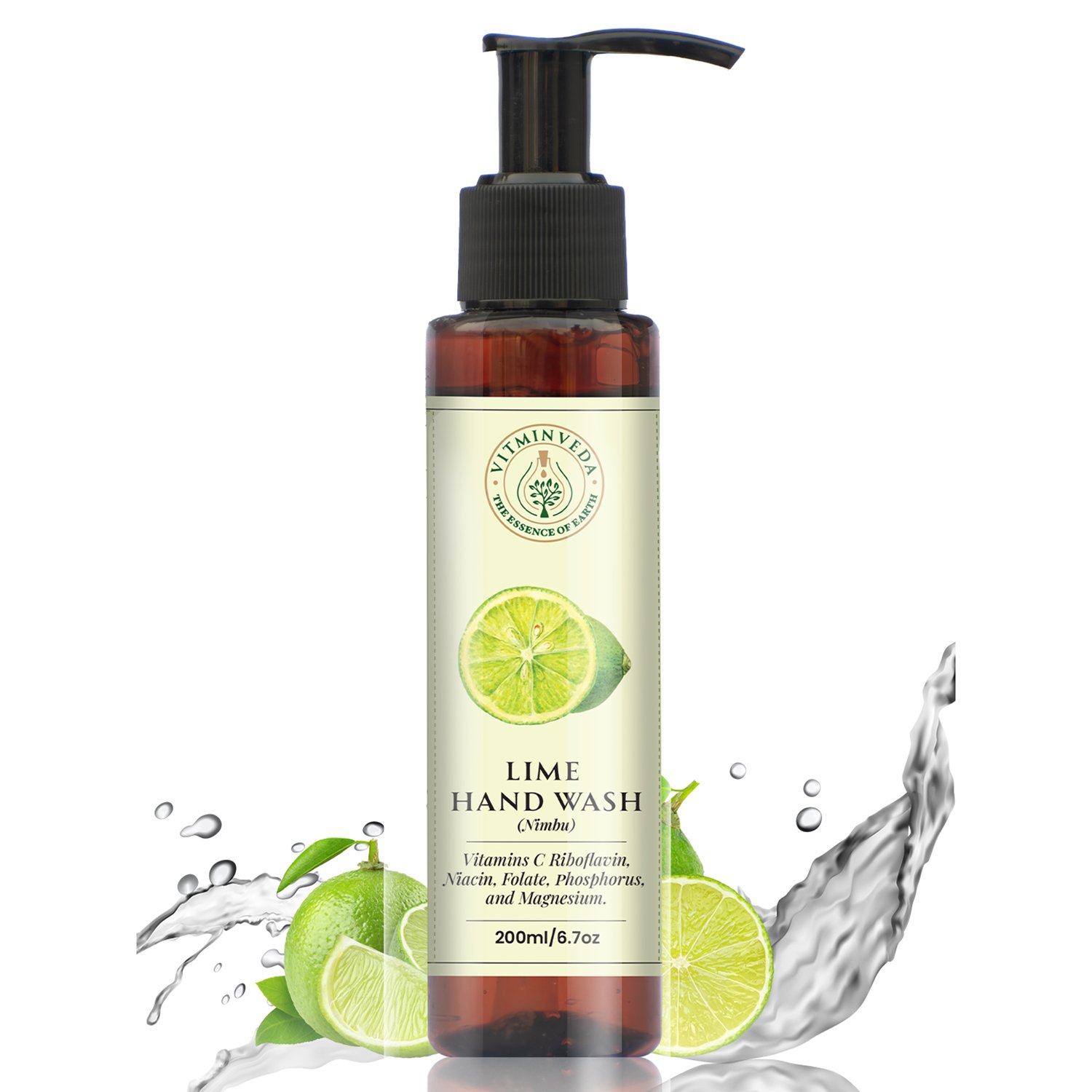 Lime Hand Wash 200ml — View 2