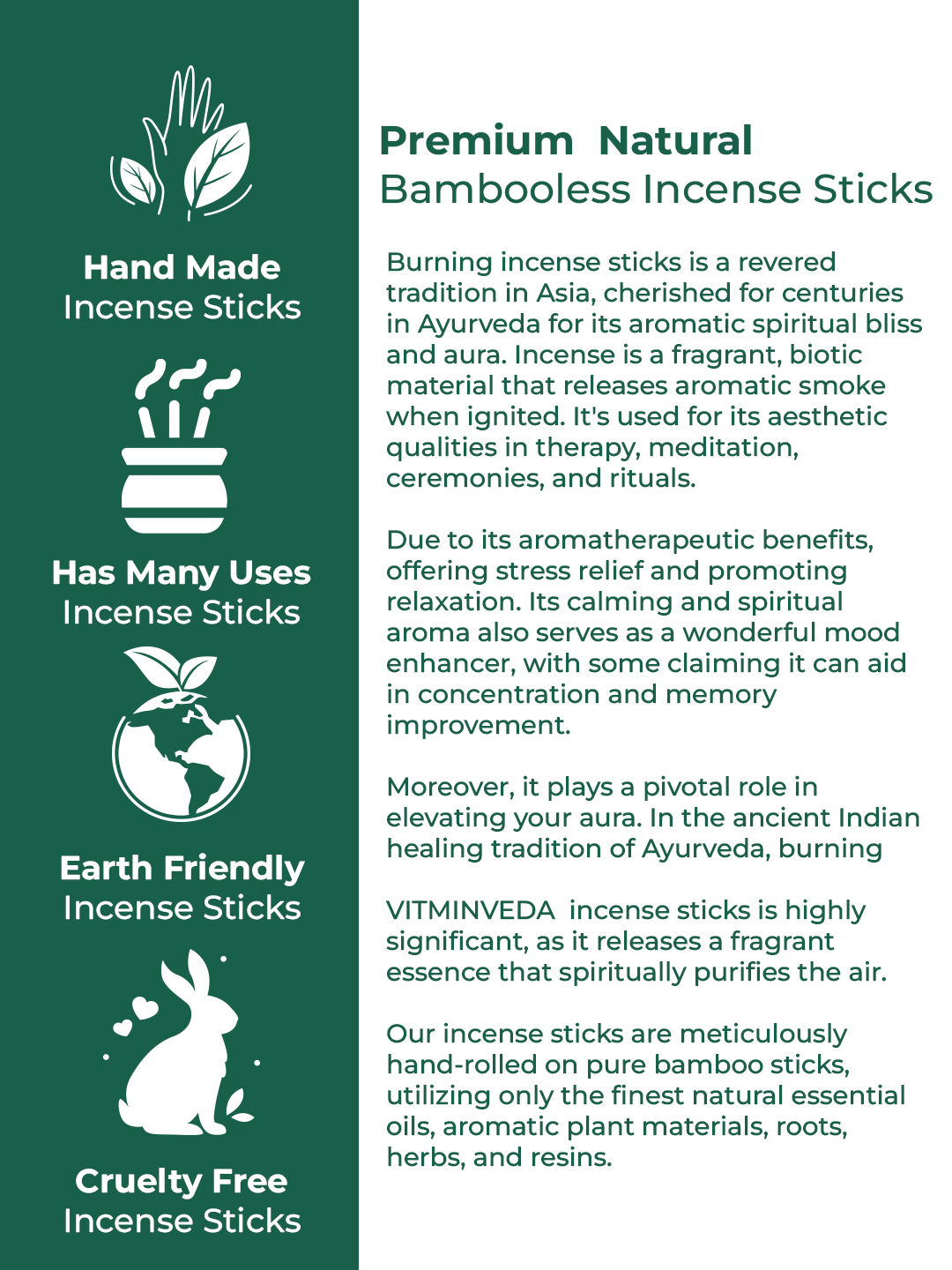 Mogra Bambooless Incense Stick — View 5