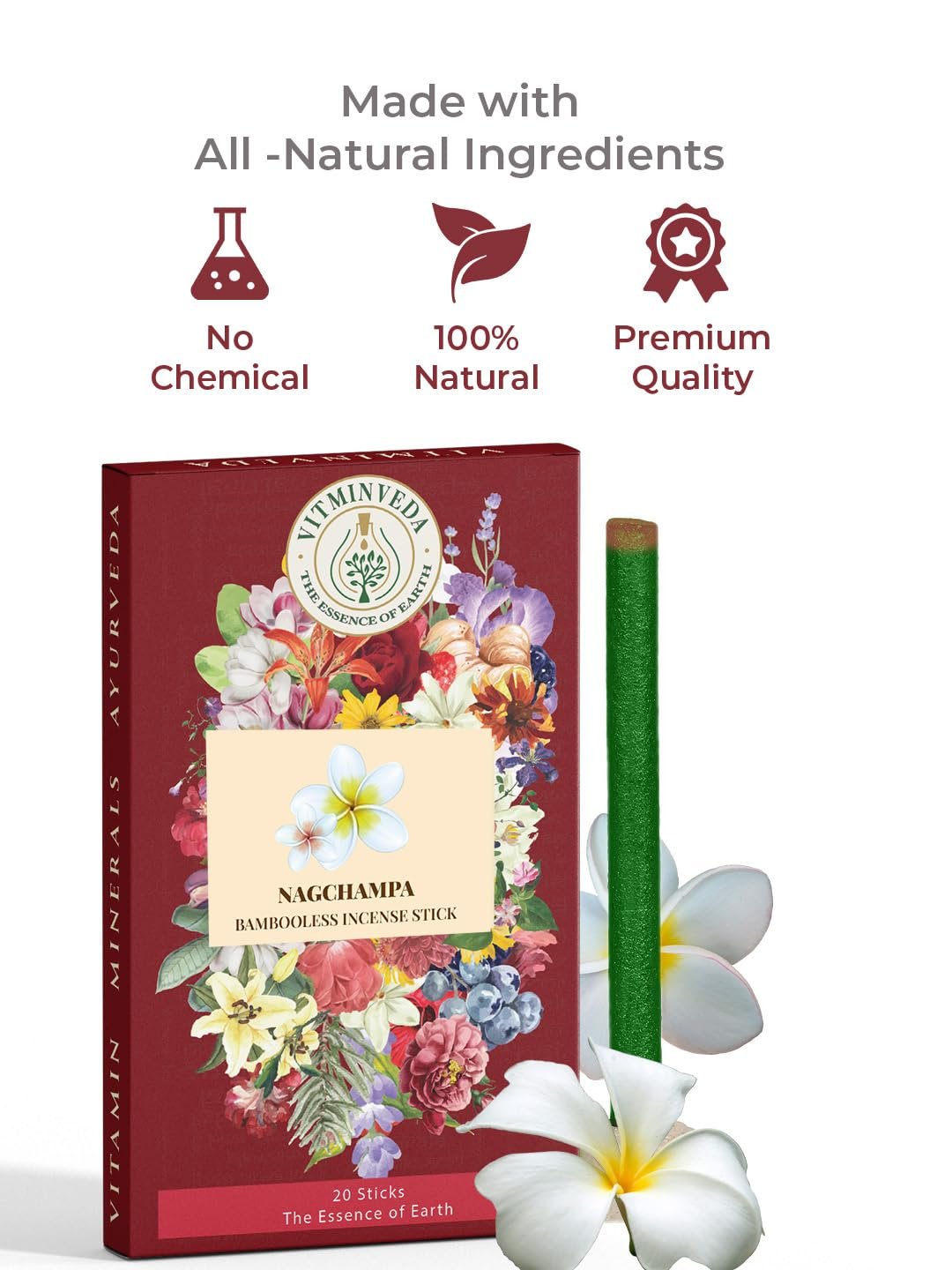Nagchampa Bambooless Incense Stick