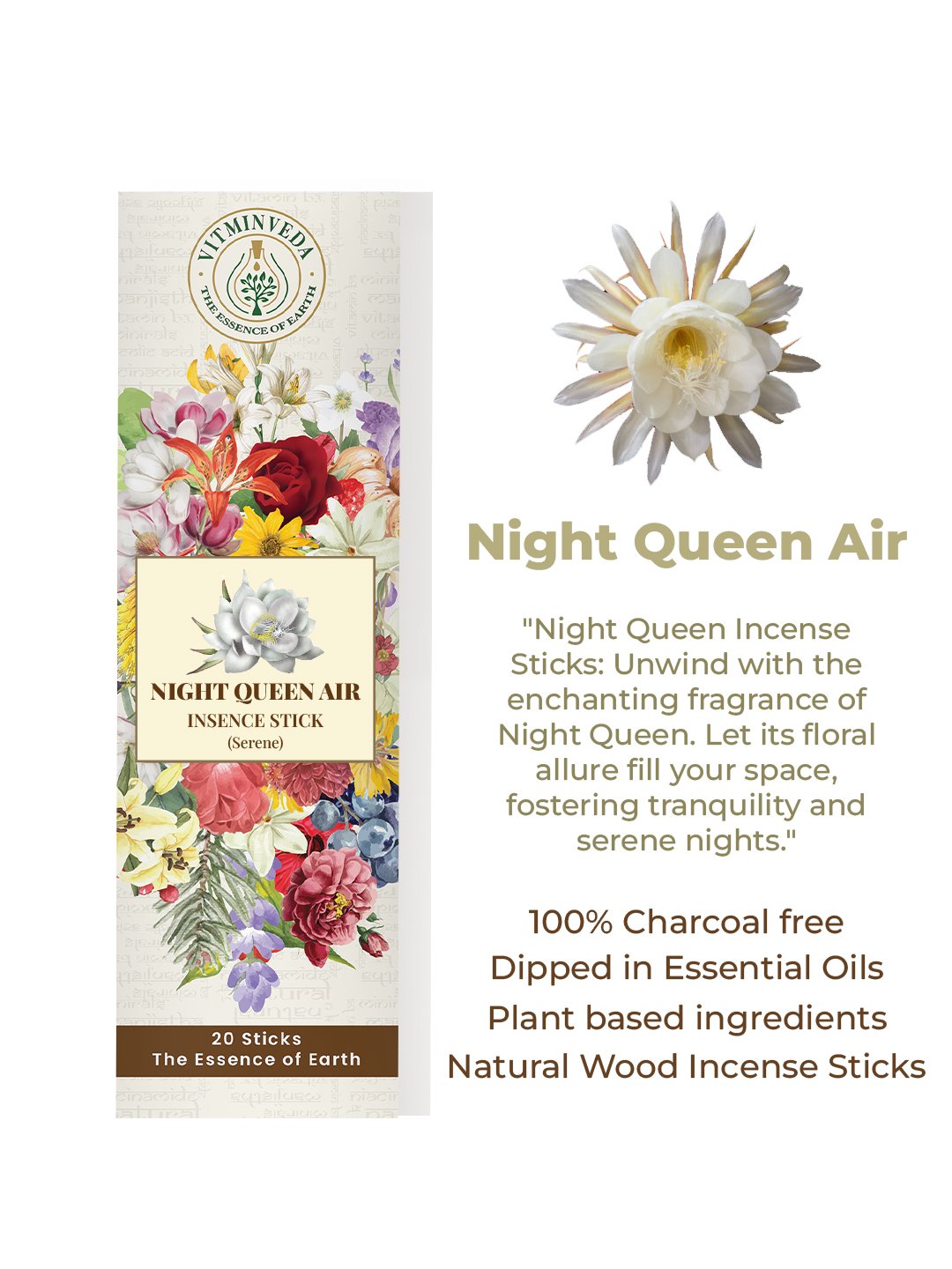 Nightqueen Incense Stick — View 2
