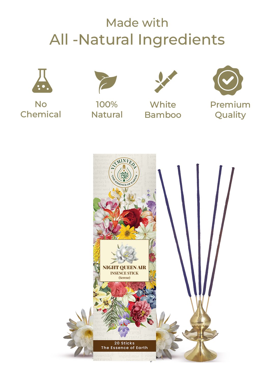 Nightqueen Incense Stick — View 4