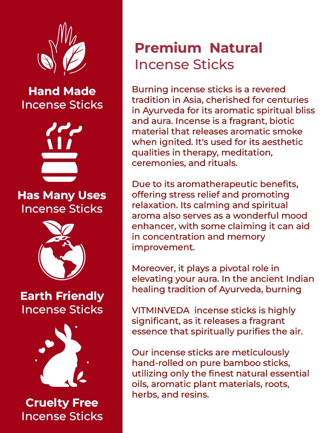 Rose Incense Stick — View 5