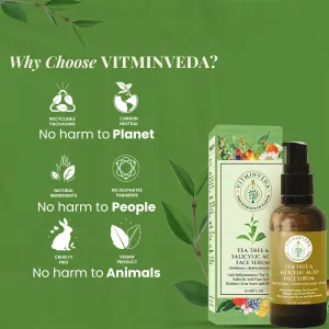 Tea Tree & Salicylic Acid Face Serum - 30ml