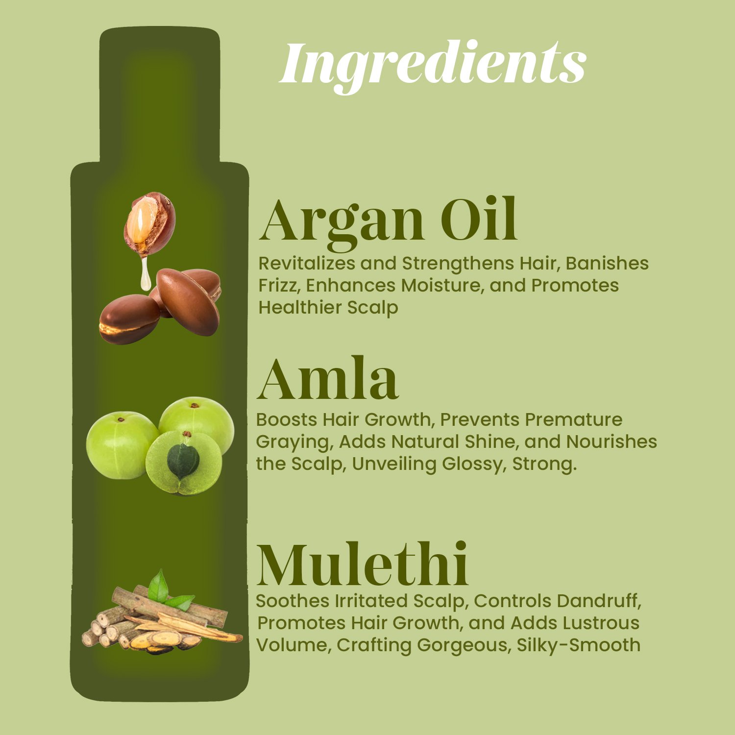 Moroccan Argan Oil Shampoo - 200ml — View 3