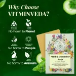 Cucumber and Menthol Herbal Soap Bar - 125gm — View 16