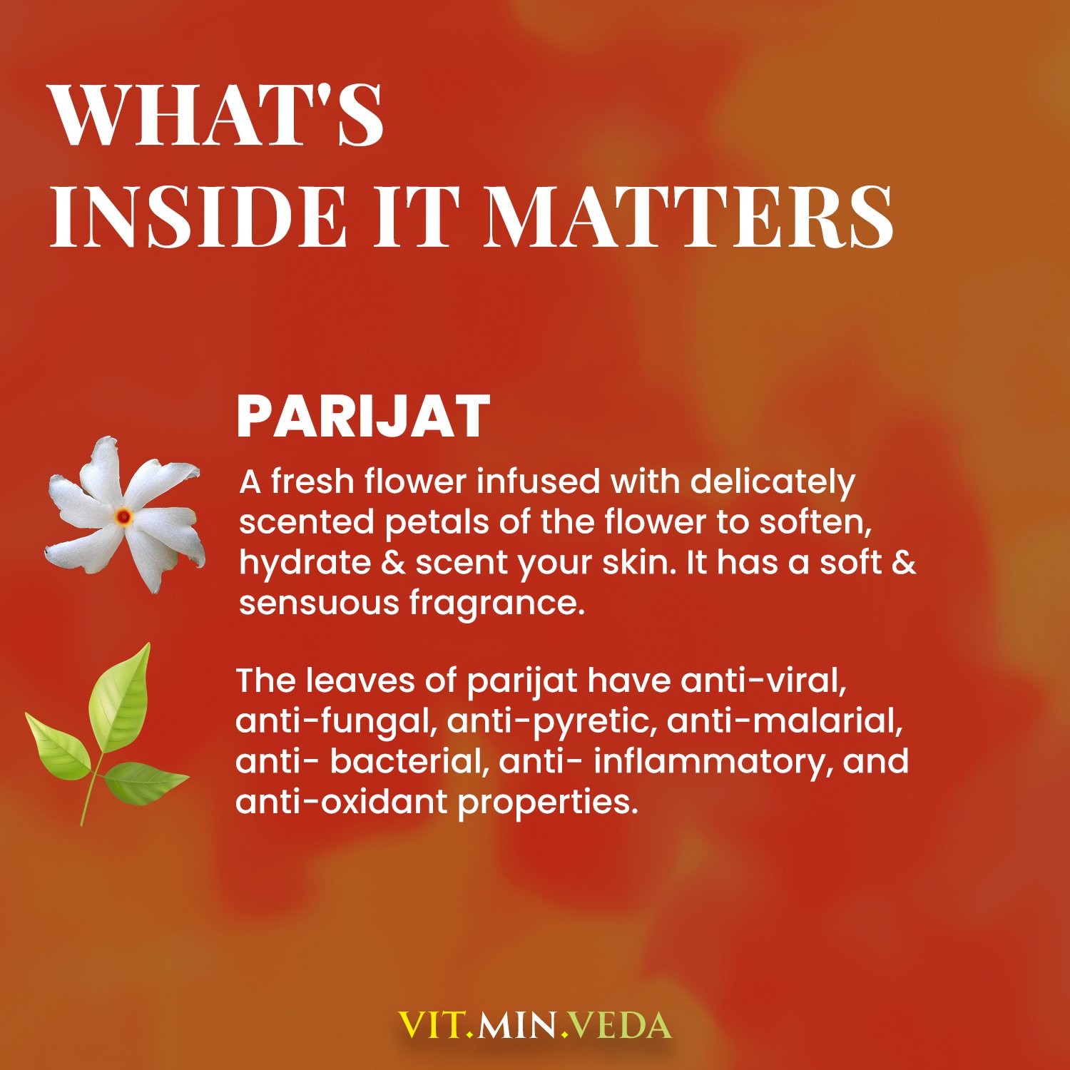 Parijat Herbal Soap Bar - 125gm — View 4