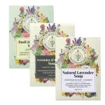 Natural Soap Pack of 3 | Aloe Vera, Charcoal Green Tea, Lavender — View 14